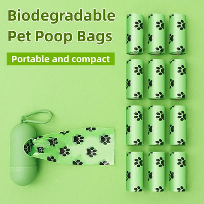 Eco-Friendly Pet Poop Bags with Dispenser