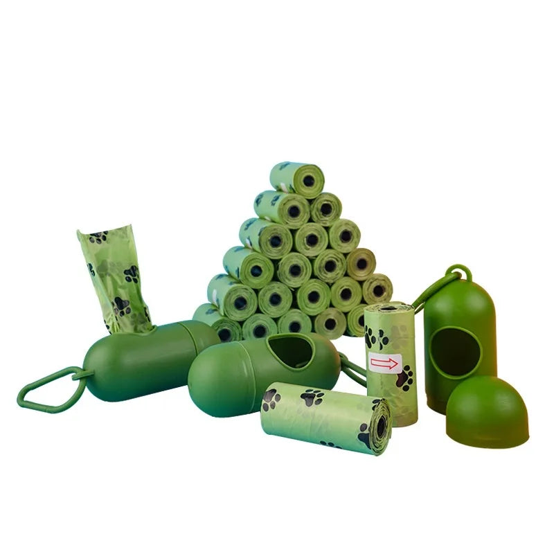 Eco-Friendly Pet Poop Bags with Dispenser
