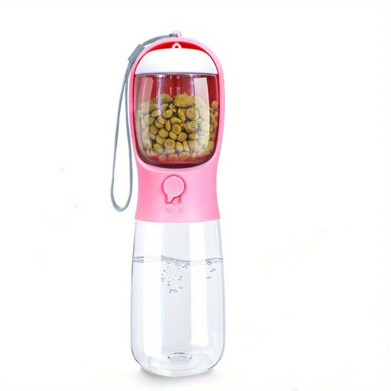 2-in-1 Pet Water & Food Bottle
