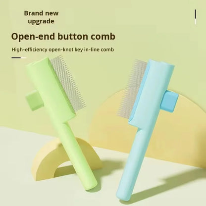 One-Click Deshedding Comb