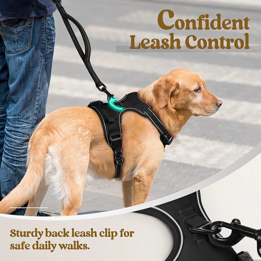No-Pull Reflective Dog Harness