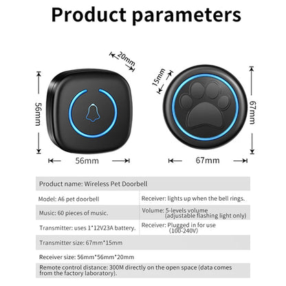 Smart Pet Touch Doorbell