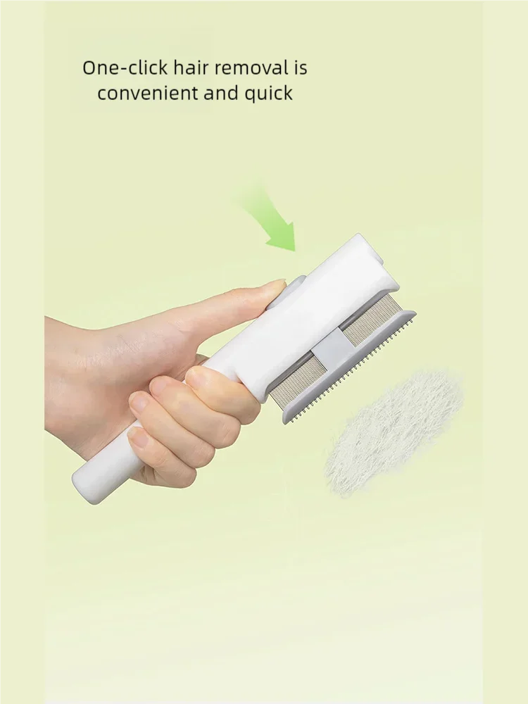 One-Click Deshedding Comb