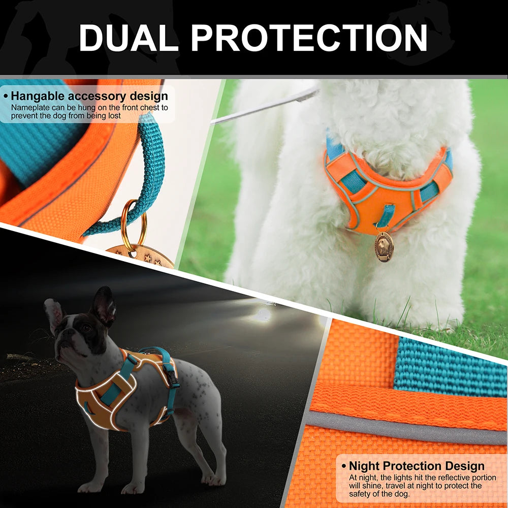Breathable Reflective Dog Harness