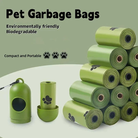 Eco-Friendly Pet Poop Bags with Dispenser