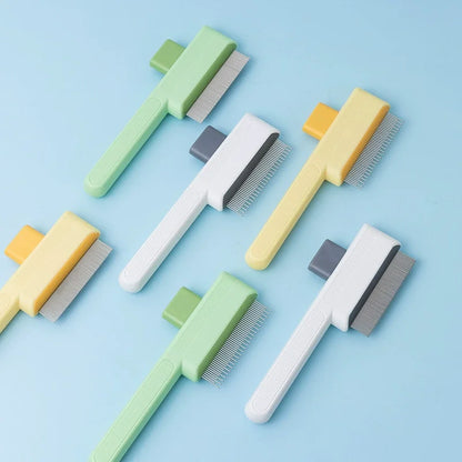 One-Click Deshedding Comb